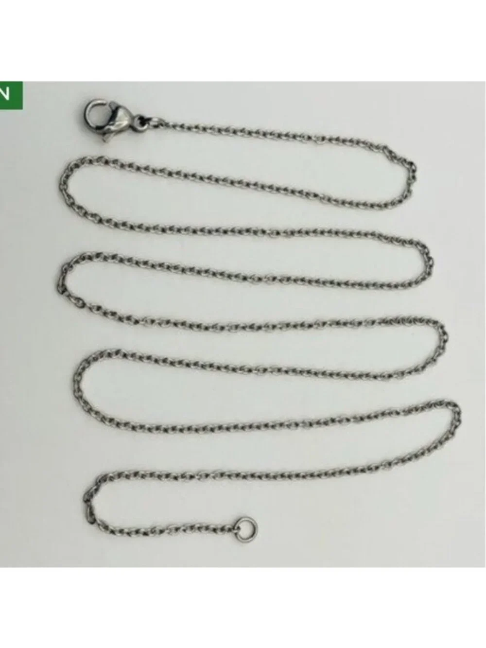 Sterling Silver Cross Pendant Necklace Mexico Starburst Stainless Steel Chain - Picture 4 of 10